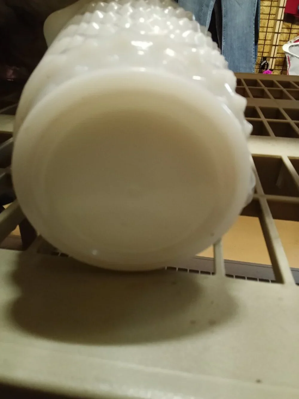 Vintage Milk Glass Hobnail Pitcher 6x4 Inches - 25% Off When You Bundle 5+ Items